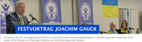 Festvortrag von Bundespräsident a.D. Joachim Gauck vom 09.04.2022